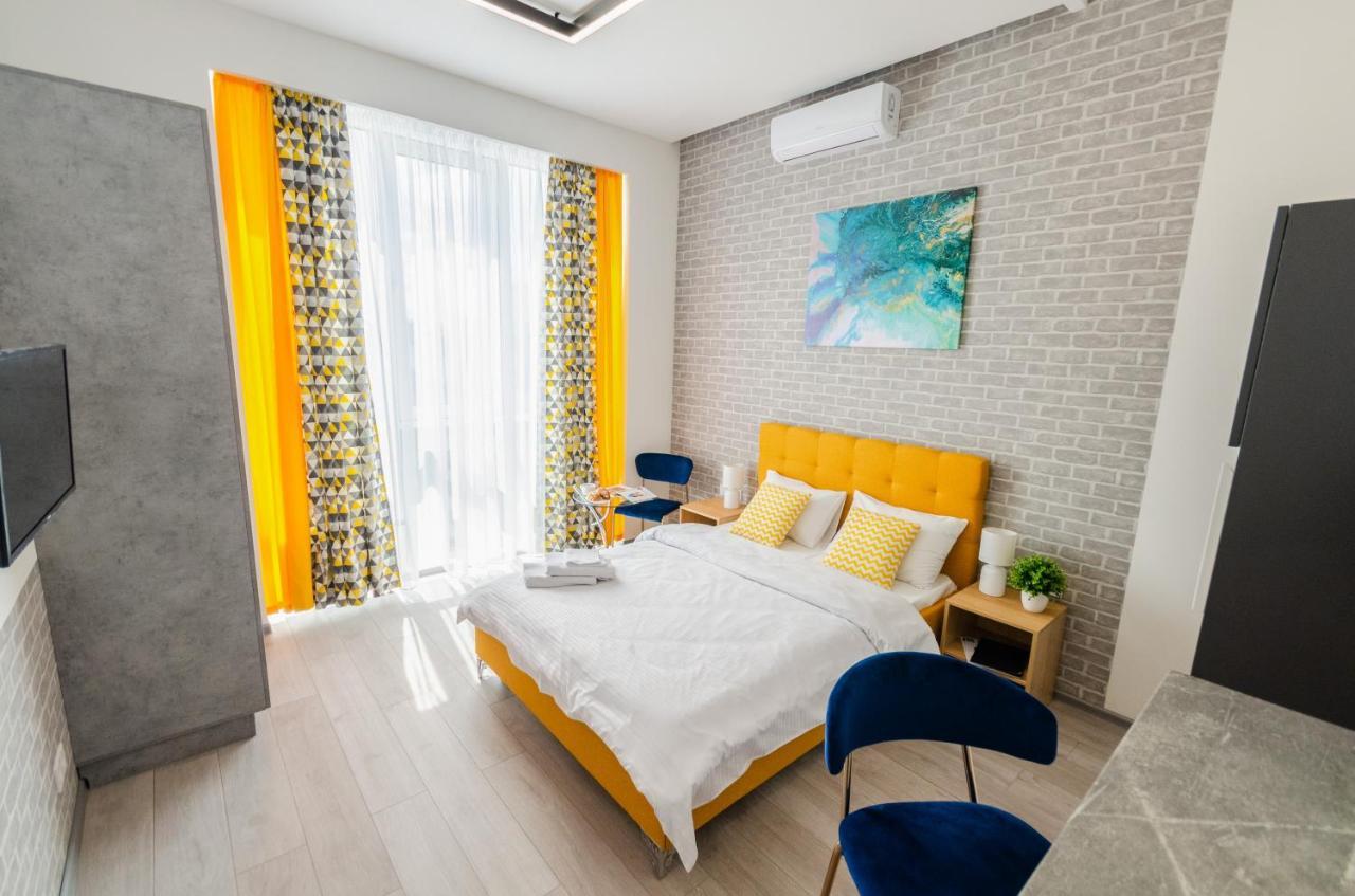 View Smart Apartment Kvartet Railway Station 4D เคียฟ ภายนอก รูปภาพ
