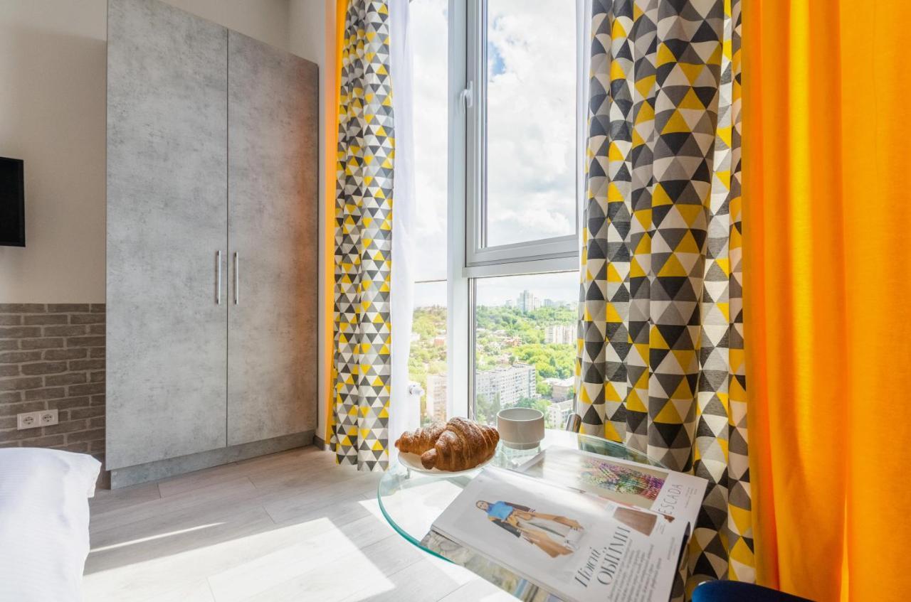 View Smart Apartment Kvartet Railway Station 4D เคียฟ ภายนอก รูปภาพ