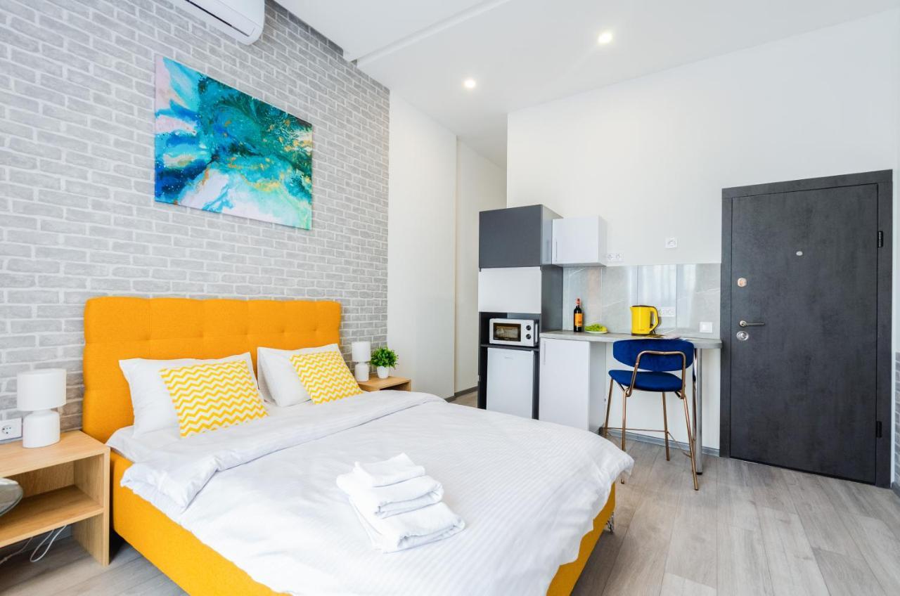 View Smart Apartment Kvartet Railway Station 4D เคียฟ ภายนอก รูปภาพ