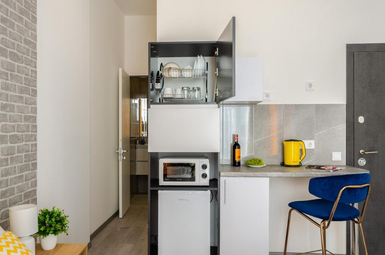 View Smart Apartment Kvartet Railway Station 4D เคียฟ ภายนอก รูปภาพ
